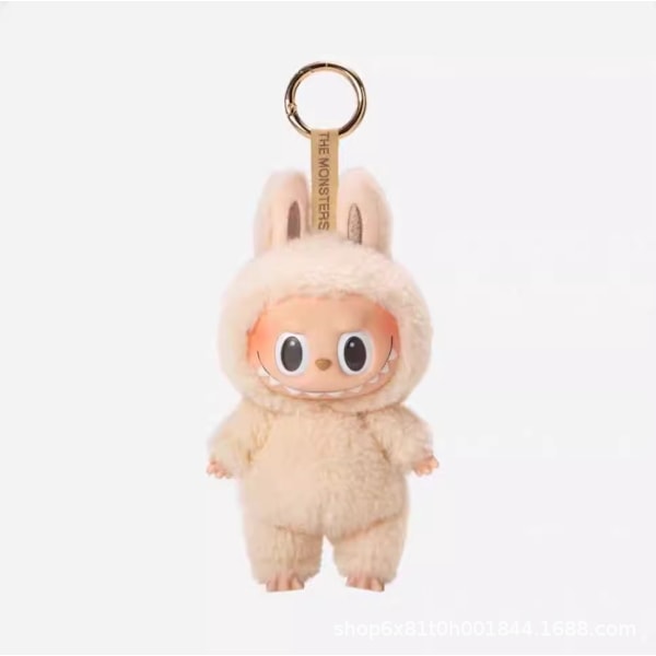 1 stk POP MART LABUBU The Monsters Spennende Macaron Plysjdukker Figur Leker Blindbokser (Farge Tilfeldig)