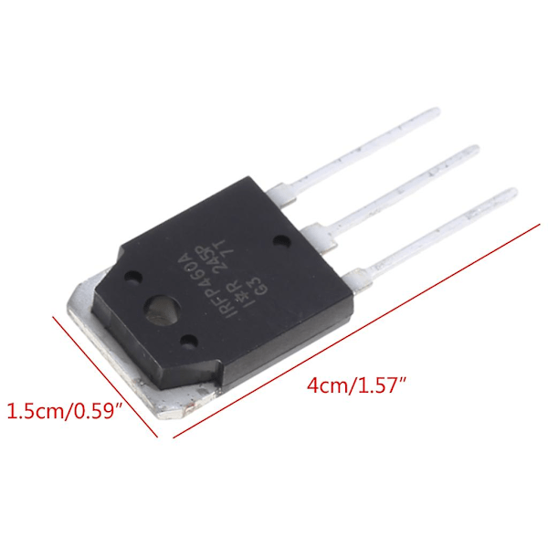 5 stk./sæt IRFP460 Felteffekt Transistor 20A 500V Power MOSFET N-kanal Transistor TO-247