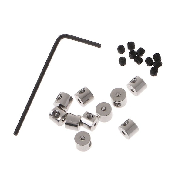 10 st Pin Keepers Pin Safe Locks Pin Backs Clasp Locking Pin Keeper Backs Brosch PIn Locking Pin Backs Med Skiftnyckelverktyg