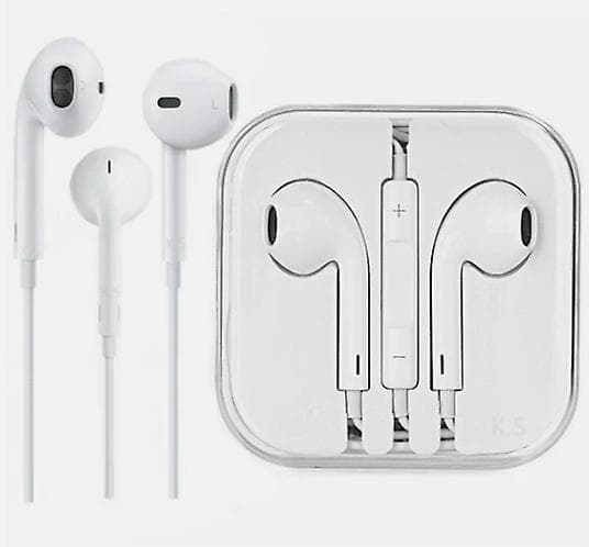 Hörlurar Headset med volymkontroll, 3.5mm, Bra kvalitet