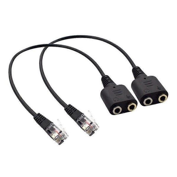 Headset Adaptere Kabel Konvertere til RJ9 Stik Kabel RJ9 Han til 3.5mm Ledning