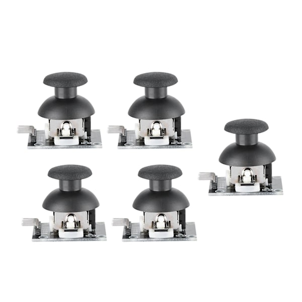 5 st Dual-axlig Joystick-modul för Arduino-spelkontroll