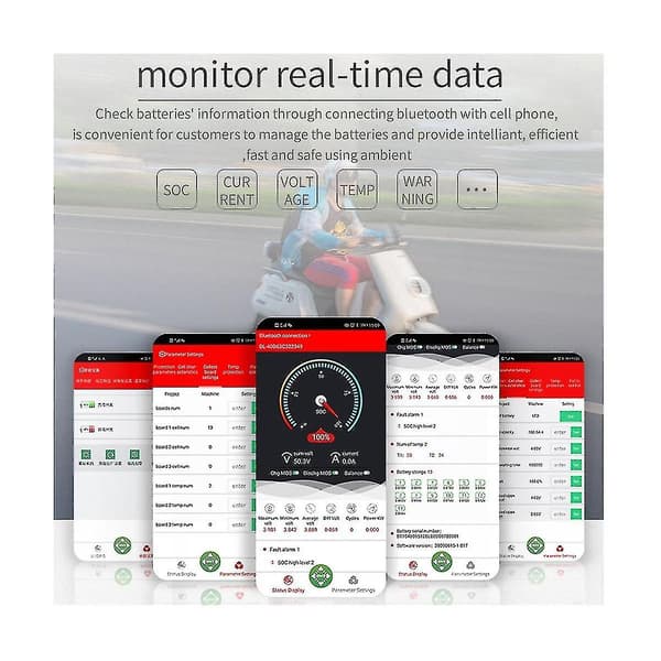 Bluetooth Modul Bt Dongle Androd Ios Systemovervågning Via Telefonapp Smart Bms Kun