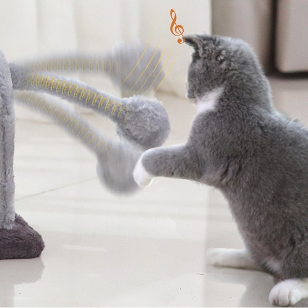 Katt Leksak Klättermöbel Kattklösbräda Söt Elefant Lejon Form Interaktiva Leksaker Kattunge Klätterram (Lejon)