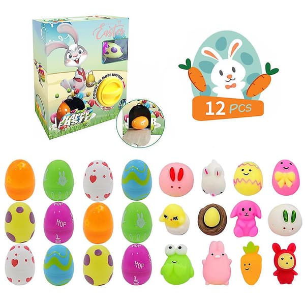 Mini Kanin Egg Twisting Machine Gashapon Leke Blind Box Påske Egg For Barn Gaver