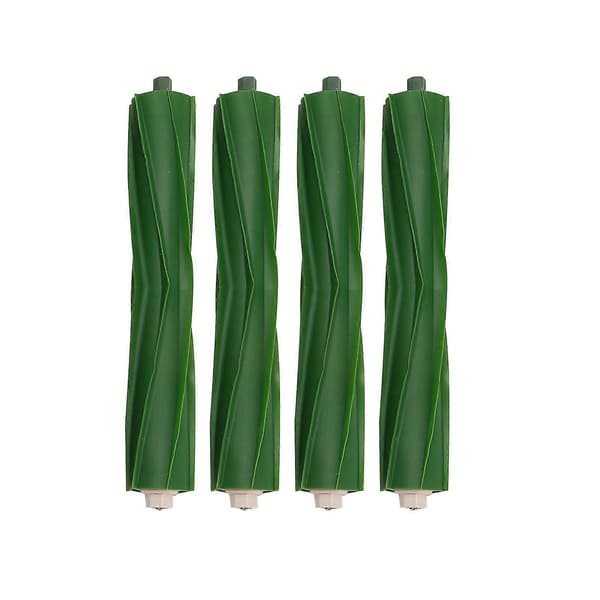 4 Multi-overflate Gummi-børstevalser for I&e-serien I7 I7+i8 I8+/plus E5 E6 E7 Robotstøvsuger