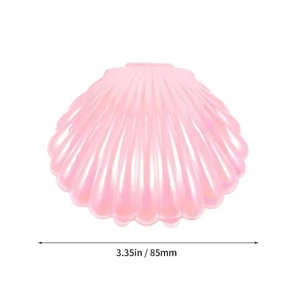 Godisaskar av plast Skalformade Kakaskar Godisbehållare Sminkförvaringslådor Smyckesförvaring Baby Shower Bröllop Födelsedagsfest Favorit, B