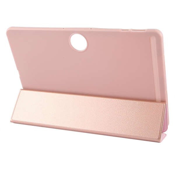 Tri-fold lærtablettveske for OnePlus Pad 2
