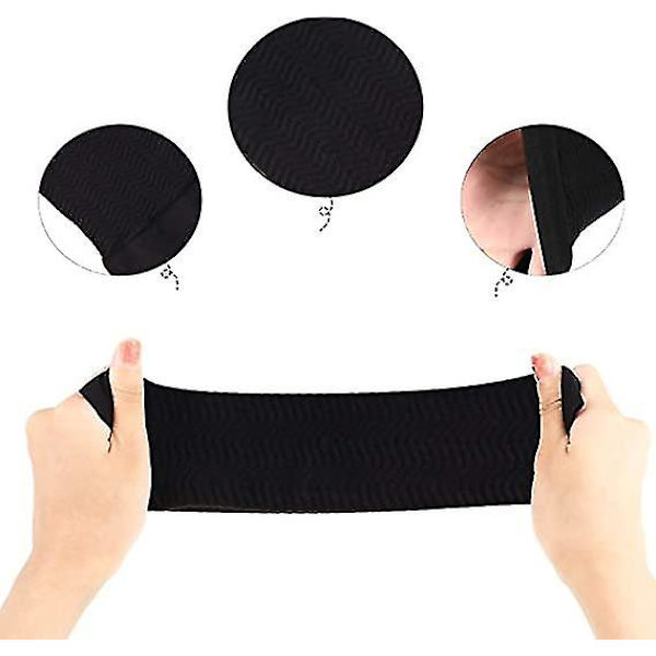 4 par slankande armskydd Arm elastisk kompressionsarmskydd Sport armskydd för kvinnor flickor