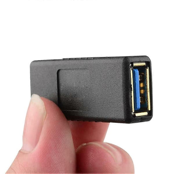 USB-A Naaras - USB-A Naaras Adapteri USB 3.0 Tupla Naaras Adapteri