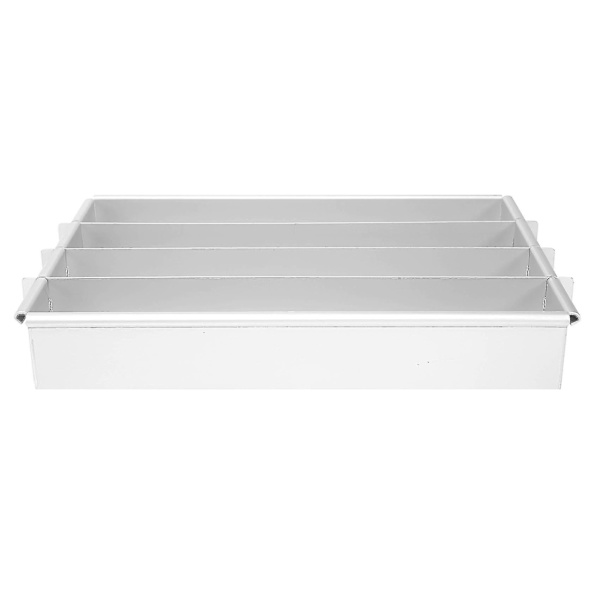 Battenberg Battenberg Kageform, Kommerciel Vægt Anodiseret Aluminium, Sølv A