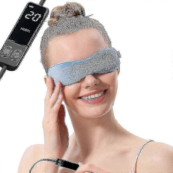 Aroma Season Uppvärmd Ögonmask, För Stye Blefarit Fuktig Behandling Med Linfrön, Varm Terapi För Att Avlägsna Körtlar, Lindra Torra Ögon, Chalazion