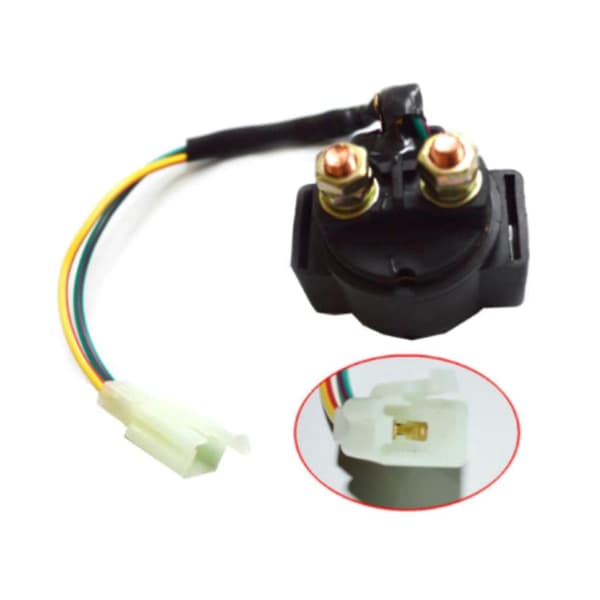 Solenoidrelä 12v Motorcykeldel Startrelä Solenoidbyte