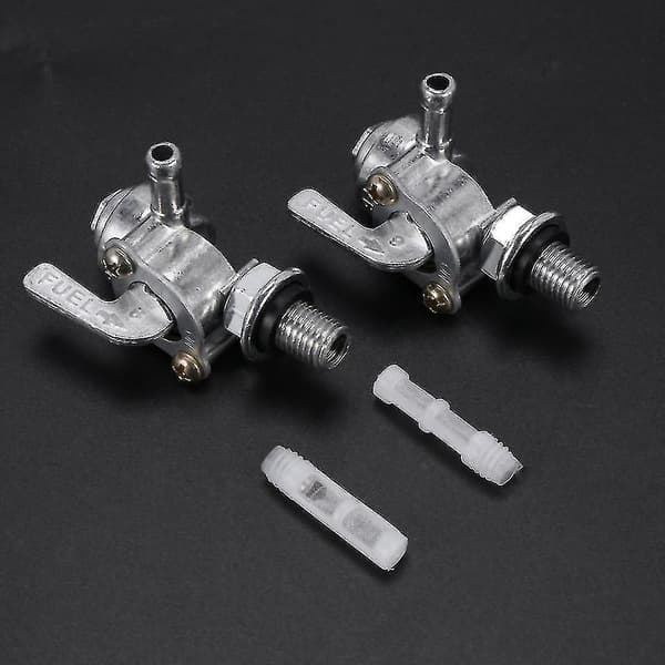 2x Universal bensinventil Bensinbryter for Generator Gasmotor Brennstofftanker