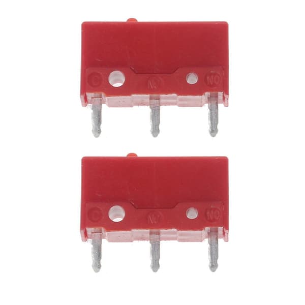 Kailh for GM Muse Mikrobryter Røde Brytere Knapper for Gaming Mus 2 Stk