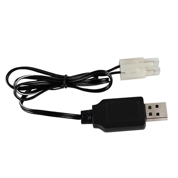 Oplader til 7.2V Ni-Cd Ni-MH batteri Input Output 250mA KET-2P stik til RC legetøj