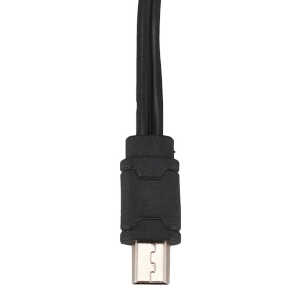 Usb 2.0 til Mini A Hann 3,5 mm Plugg Lyd Data Kabel 45cm 2 stk
