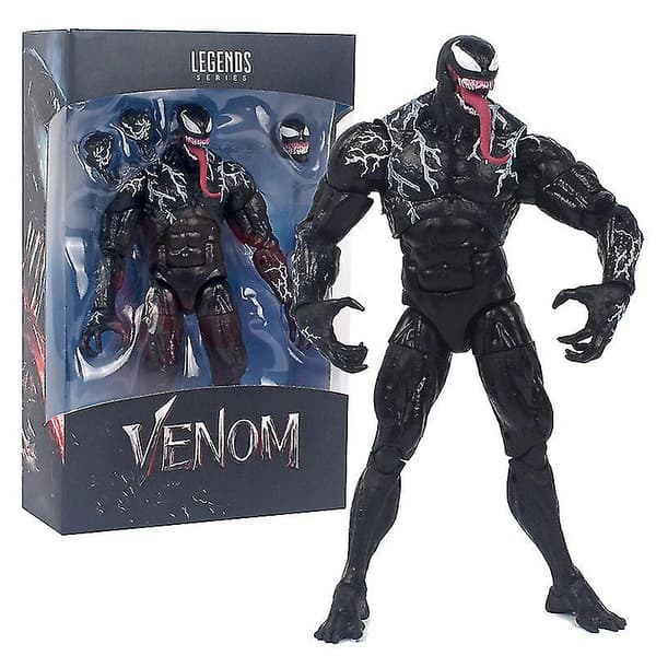 För Marvel Legends Serie Venom 6-tums Venom Actionfigur Samlarmodell
