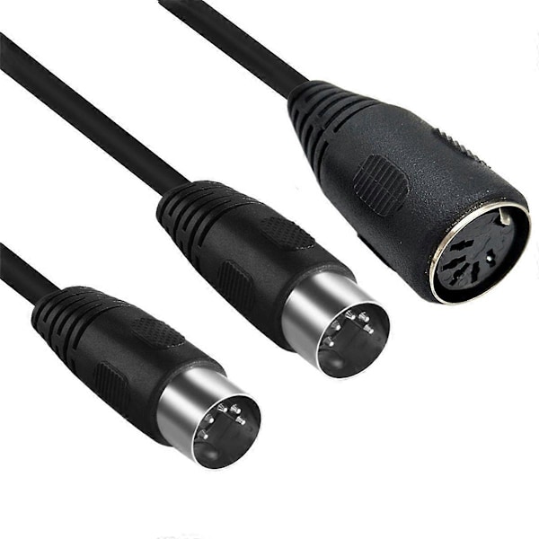 MIDI DIN 5-Pin Splitter Y Adapterkabel
