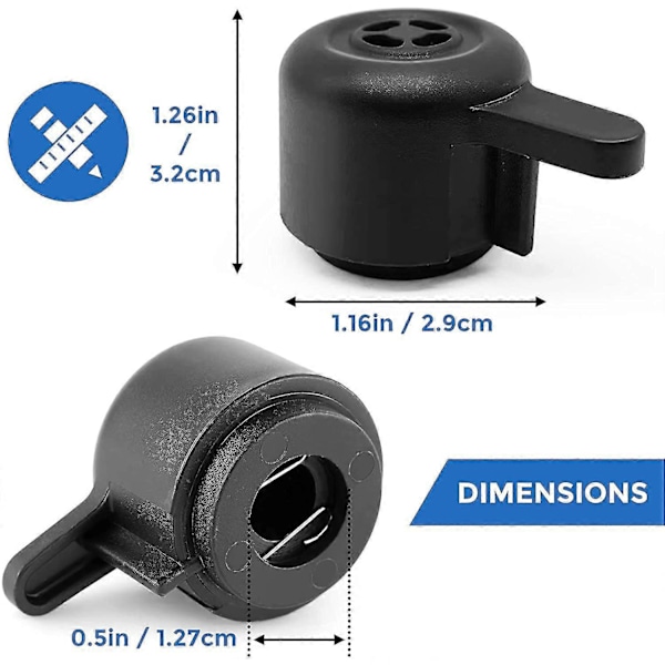 Dampudløserhåndtag Dampventil Til Ninja Foodi Op301 9 I 1/6,5 Quart Op401 12 I 1/8 Quart, Ninja Foodi