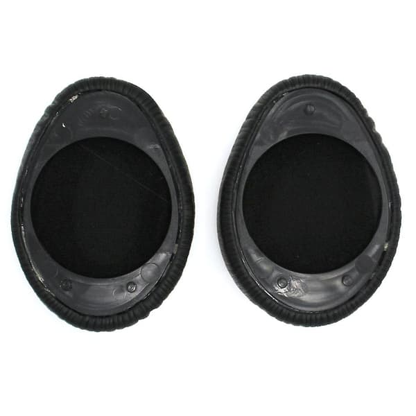 1 Par Øreputer for Monster Diamond Tears Headset Erstatning Protein Leather + Svamp Øreputer