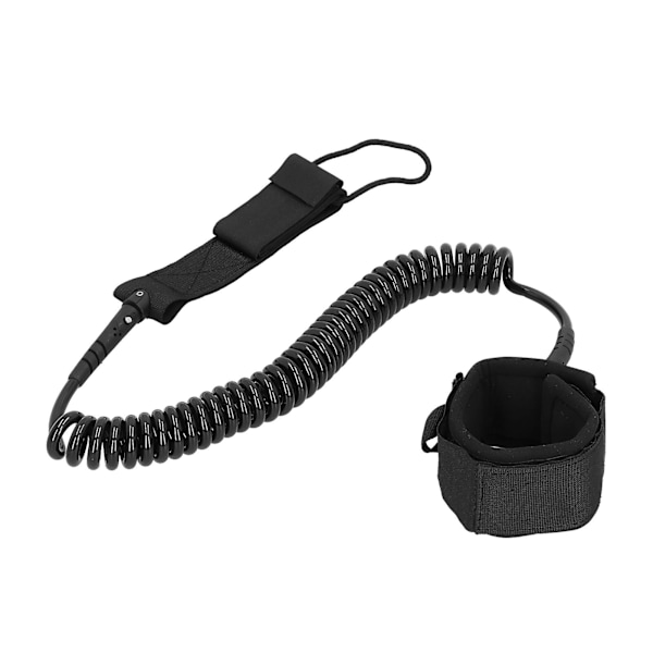Ankelrem för Stand Up Paddleboard, 7 mm uretankord, neopren, svart, inkluderad accessoar