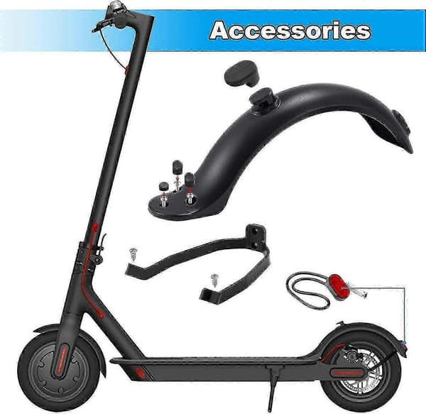 Til Xiaomi/aovo M365 Pro Elektrisk Scooter Skærm Mudguard Bag Support Kit Sæt