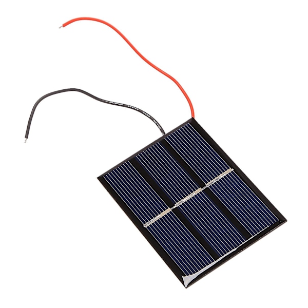 2 stk. 1,5V 400mA 80x60mm - Mini Solcellepaneler til Solcellepaneler - DIY-projekter - Legetøj - Batteri C