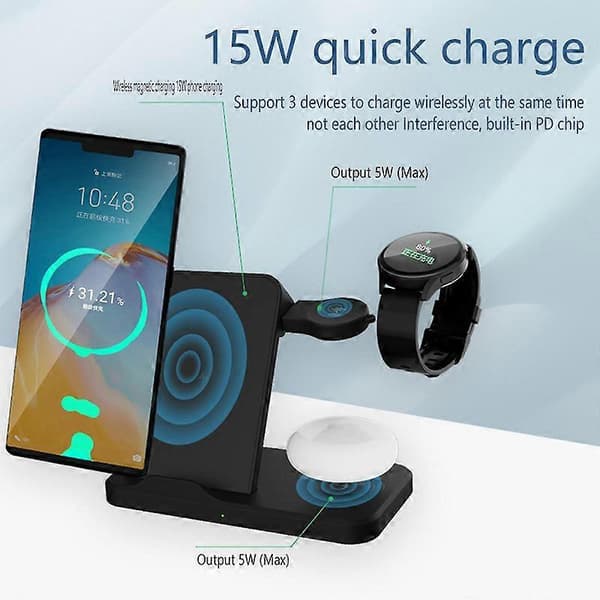 For Huawei-gt2 Pro/gt3/watch 3/watch 3 Pro Ladebrakettholder Laderstativ