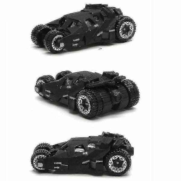 Sett med 6 Batmobile-lekebiler i metall