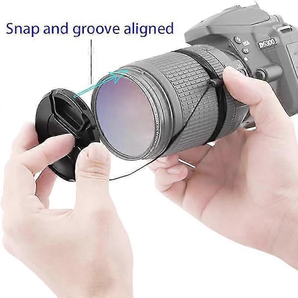Vedrører 67mm objektivdæksel til Nikon CoolPix P900 P950 digitalkamera (til tilbehør)