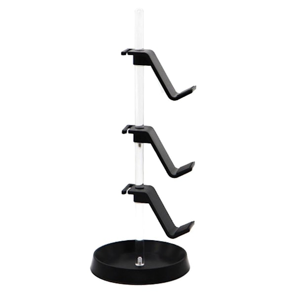 Transparent rörkontrollstativ Justerbart spelkontroll Headset Hanger För alla Universal Gamin