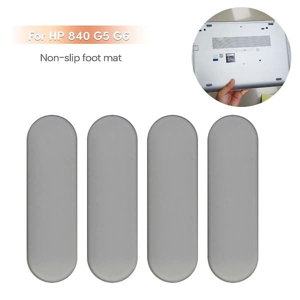 4-pack med gummifötter för bärbara datorer 840 G6 745 830 735