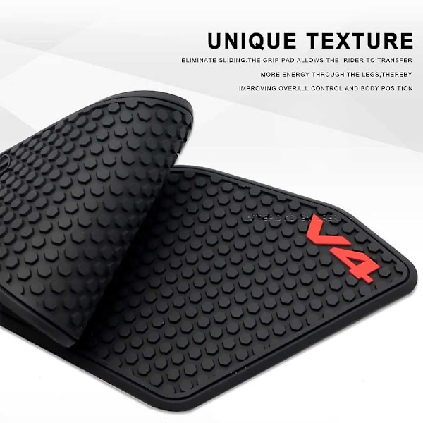 Til Ducati Panigale V4 Panigale V4s /sp2 2022 Side Tank Pad Klistermærke Gummi Klistermærke