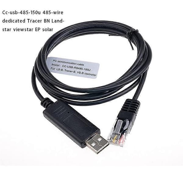 Solarkontroller PC-kommunikasjonskabel CC-USB-RS485-150U USB til PC RS485 for EP Solar Ladningskontroller