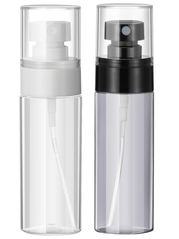 Liten sprayflaska 100 ml, 2 flaskor, finfördelande sprayflaska, lämplig för resor