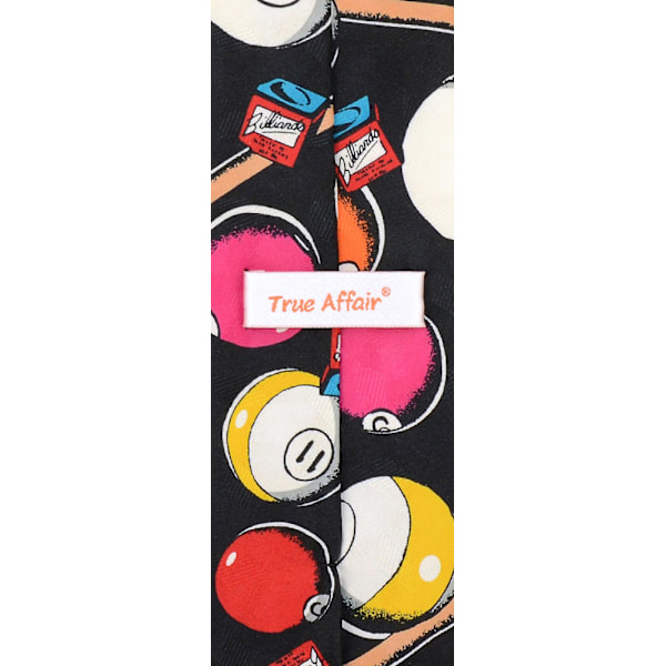 Billardklot Necktie Köbilar Pool Tema Design Herrar Neck Tie