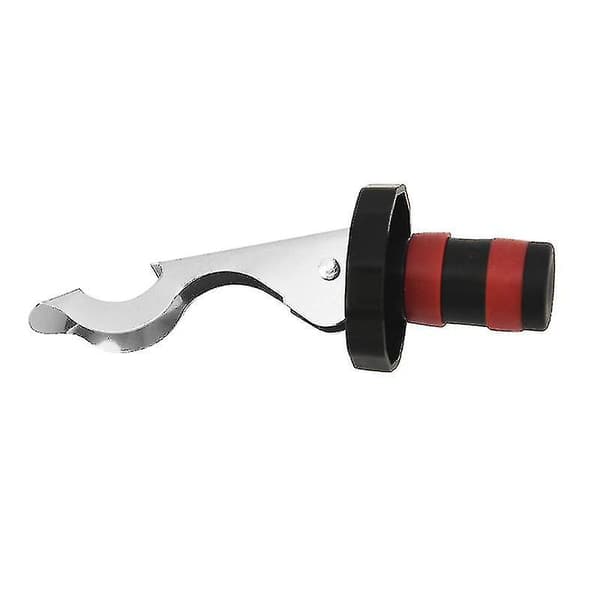 2 stk. Flaskestopper, Champagne Stopper Vinstoppe Rustfrit Stål Manuel Drikkeflaskestopper Vinflaskestopper Ølbesparer