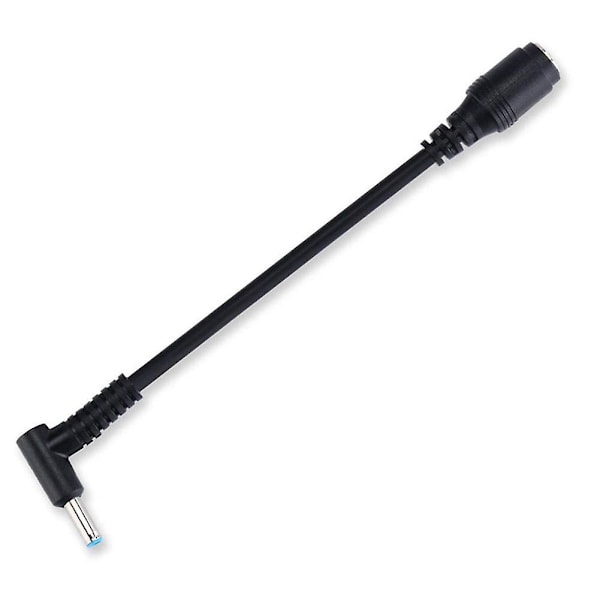 7,4 mm til 4,5 mm DC strømoplader konverter adapterkabel til HP Dell