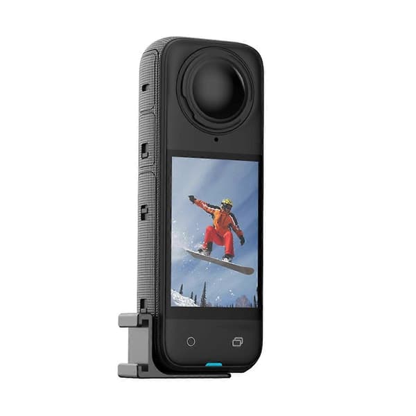 For Insta360 X4 Mikrofonadapter Cold Shoe Lydsett Utvidelsestilbehør