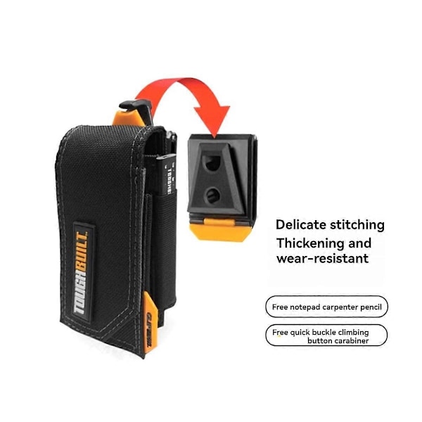 TOUGHBUILT TB-CT-33P Hurtighengt Slitesterk Mobiltelefonveske