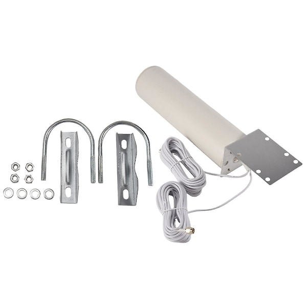 WiFi-antenni 4G LTE-antenni SMA 12dBi Omni-antenni uros 5m kaksoiskaapeli 2.4GHz SMA uros B315 E8372 E3372 ZTE-reitittimille