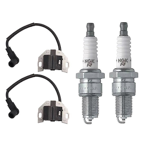 1 Set Tändspolar & Tändstift Kit för FR651V FR691V FR730V Motorer 21171-0711 21171-0743