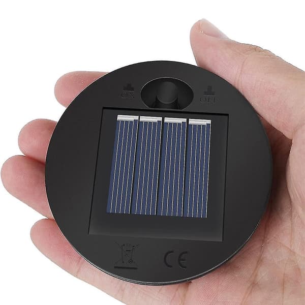 2-pack | solcellslampor | ersättning | topp | - | solpanel | sh
