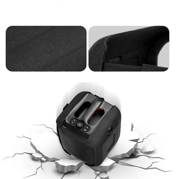 Sopii JBL Partybox Encore Essential -kaiuttimen suojakoteloon