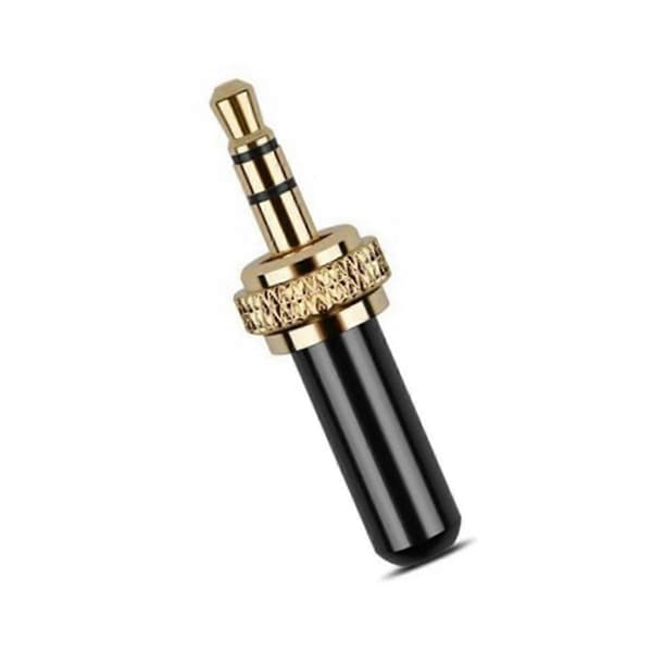 10 stk. 3,5 mm stik Mini 3,5 mm skruelås Stereo Jackstik til trådløs mikrofonkabel