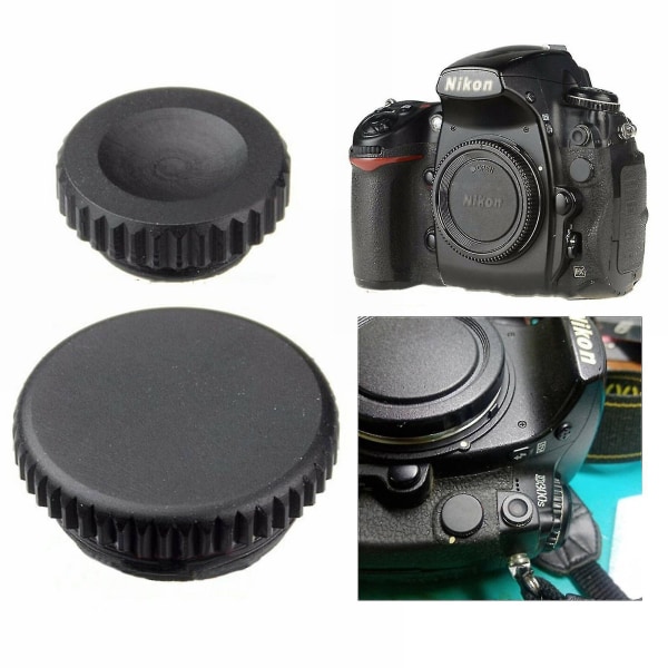 Dslrkit Remote + Flash Pc Sync Terminal Cap Cover Set For Nikon D200 D2x Fuji S3