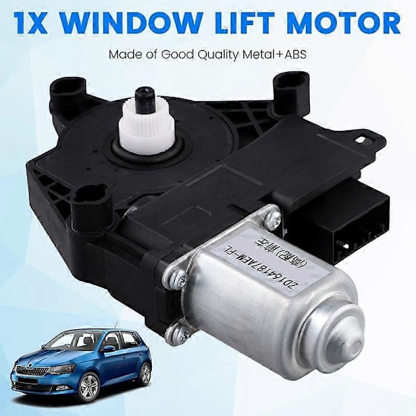 Bilrude Glashejs Motor Foran Venstre til SEAT Rapid Fabia 5JA959801H, 5JA959801J, 5JA959811J