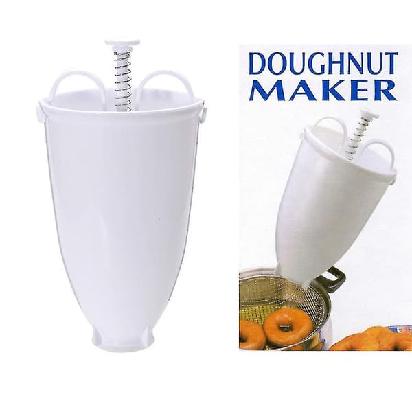 Plast Donut Maker Maskin Form DIY Verktyg Kök Bakverk Gör Baka Ware