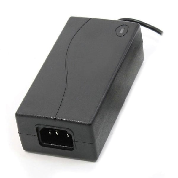 Input AC 100-240V 50/60Hz Output DC 12V 4A Strømadapter Sort